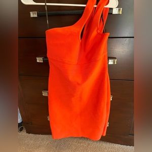 Orange Bandage Dress